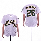 Athletics 26 Matt Chapman White Flexbase Jersey Dzhi,baseball caps,new era cap wholesale,wholesale hats